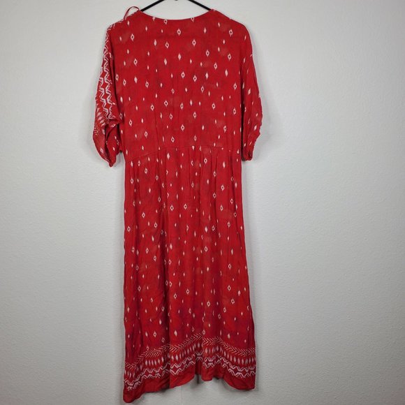 Knox Rose Red Midi Dress - Picture 8 of 11